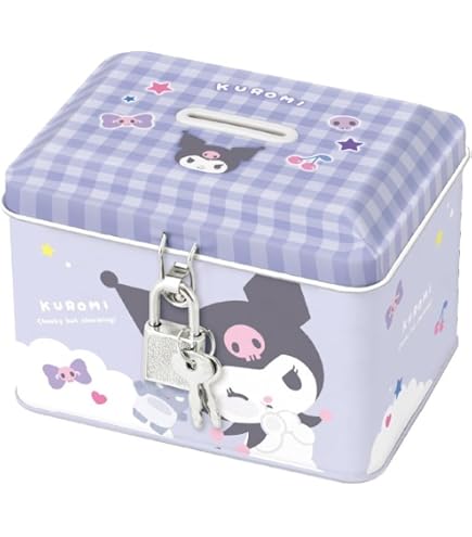 Amazon | サンリオカギ付き缶バンク ガールズピンク／マイメロディ